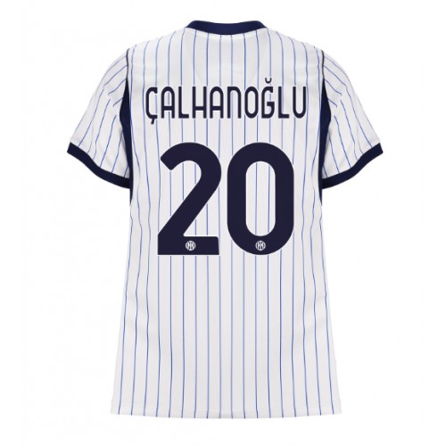 Inter Milan Hakan Calhanoglu #20 Vieraspaita Naiset 2026-27 Lyhythihainen